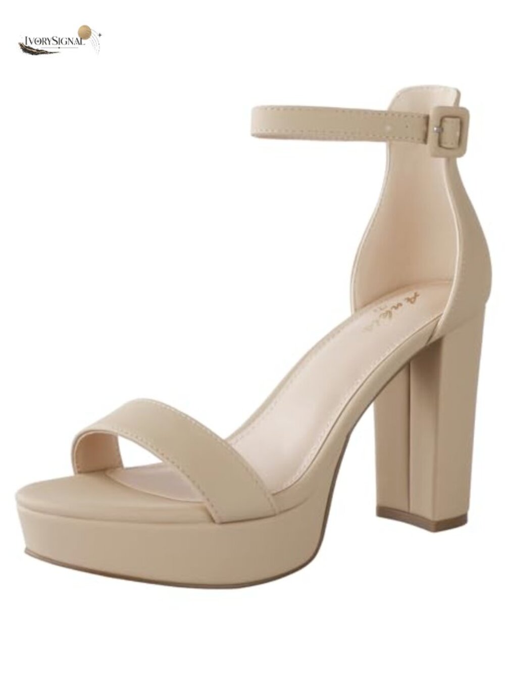 Chunky Platform Heels 4 Inch Block Heeled Sandals for Women